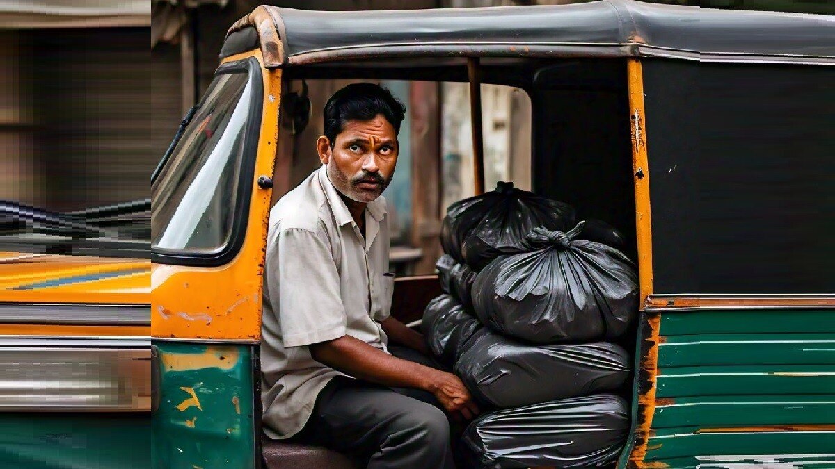 आरोपी लाश के टुकड़े ऑटो में रखकर ले गया था (सांकेतिक फोटो- Meta AI)