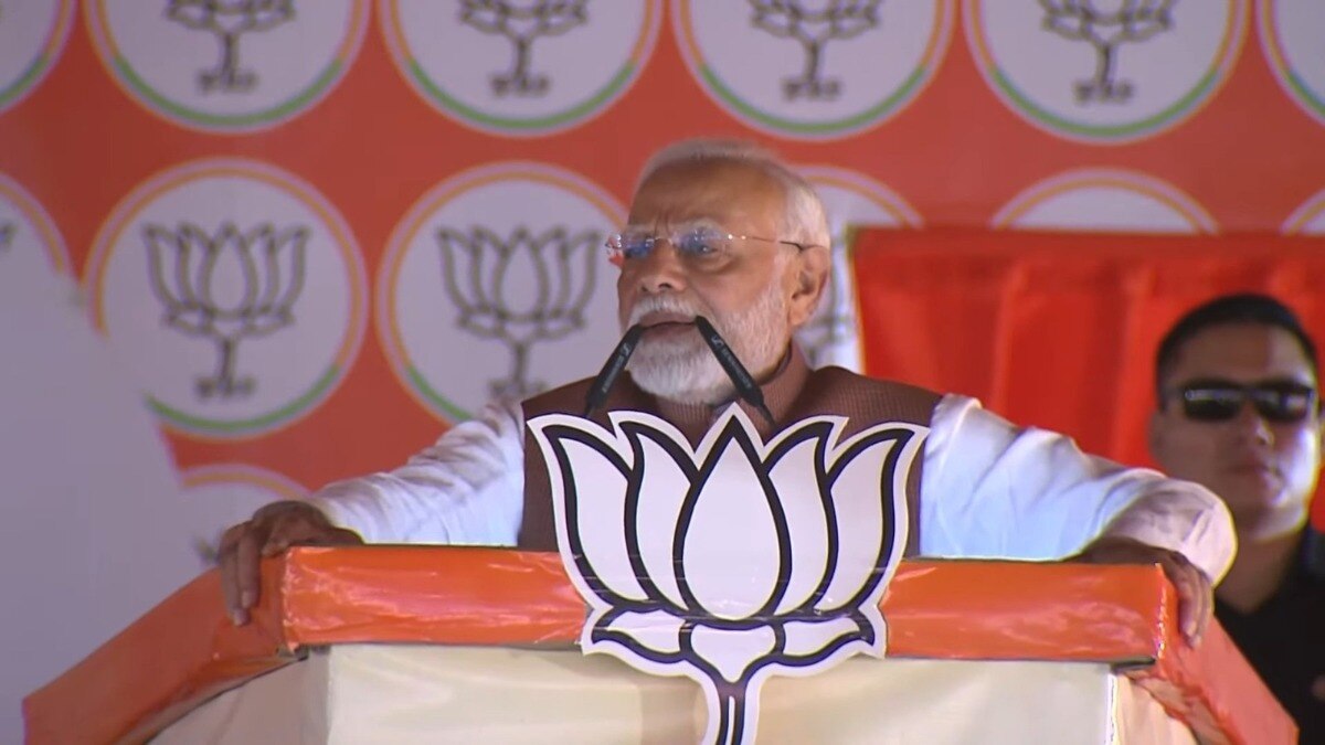 झारखंड में PM मोदी का चुनावी दौरा
