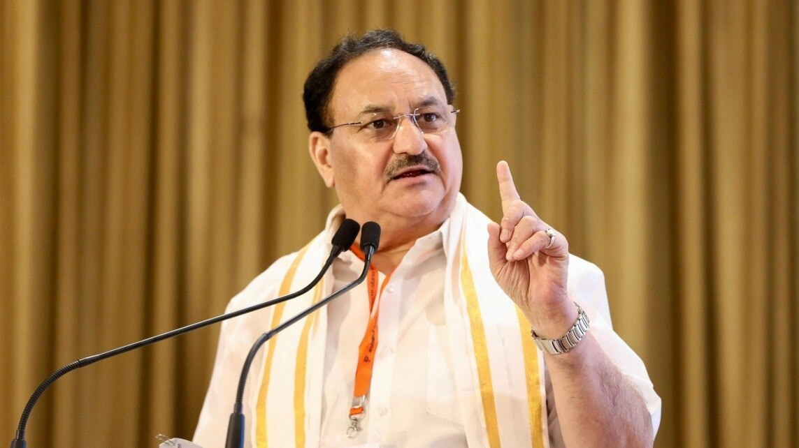 भारतीय जनता पार्टी (भाजपा) के राष्ट्रीय अध्यक्ष और केंद्रीय मंत्री जेपी नड्डा (फाइल फोटो)