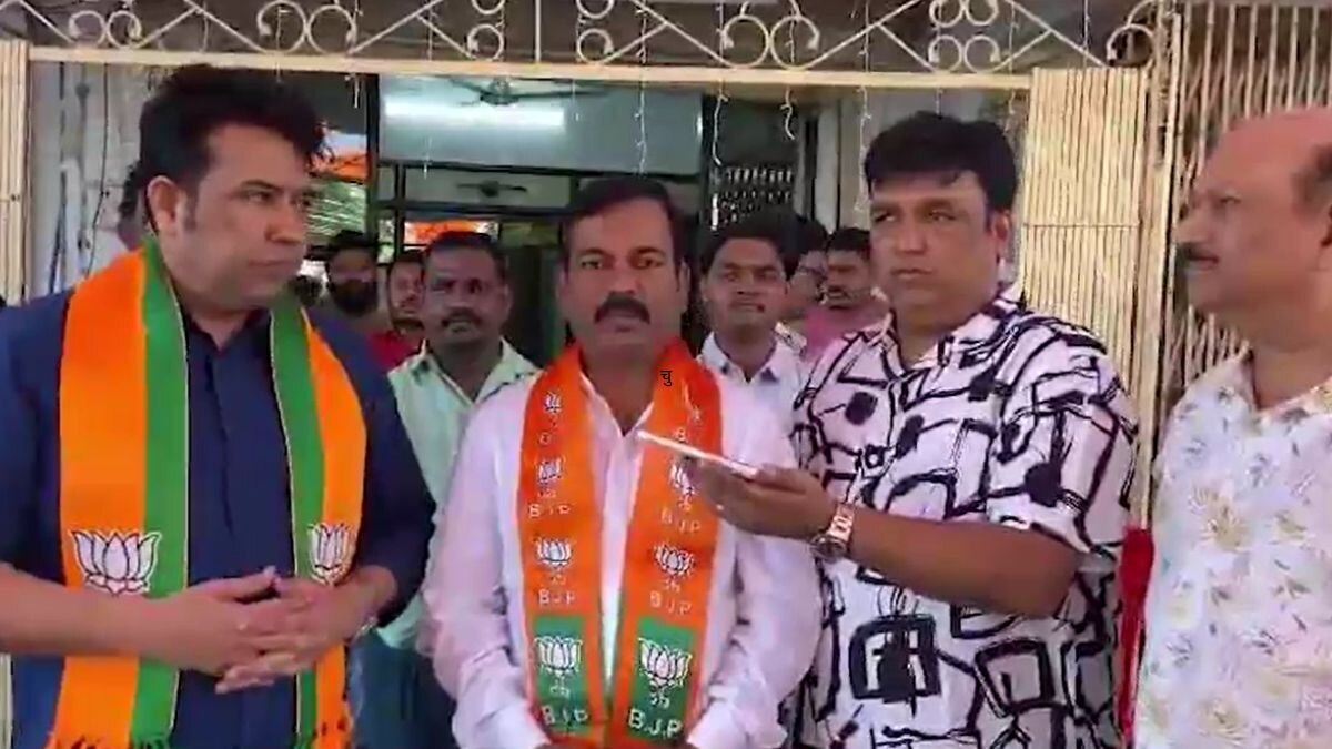 दहानू से बहुजन विकास अघाड़ी के उम्मीदवार सुरेश पाडवी बीजेपी में शामिल