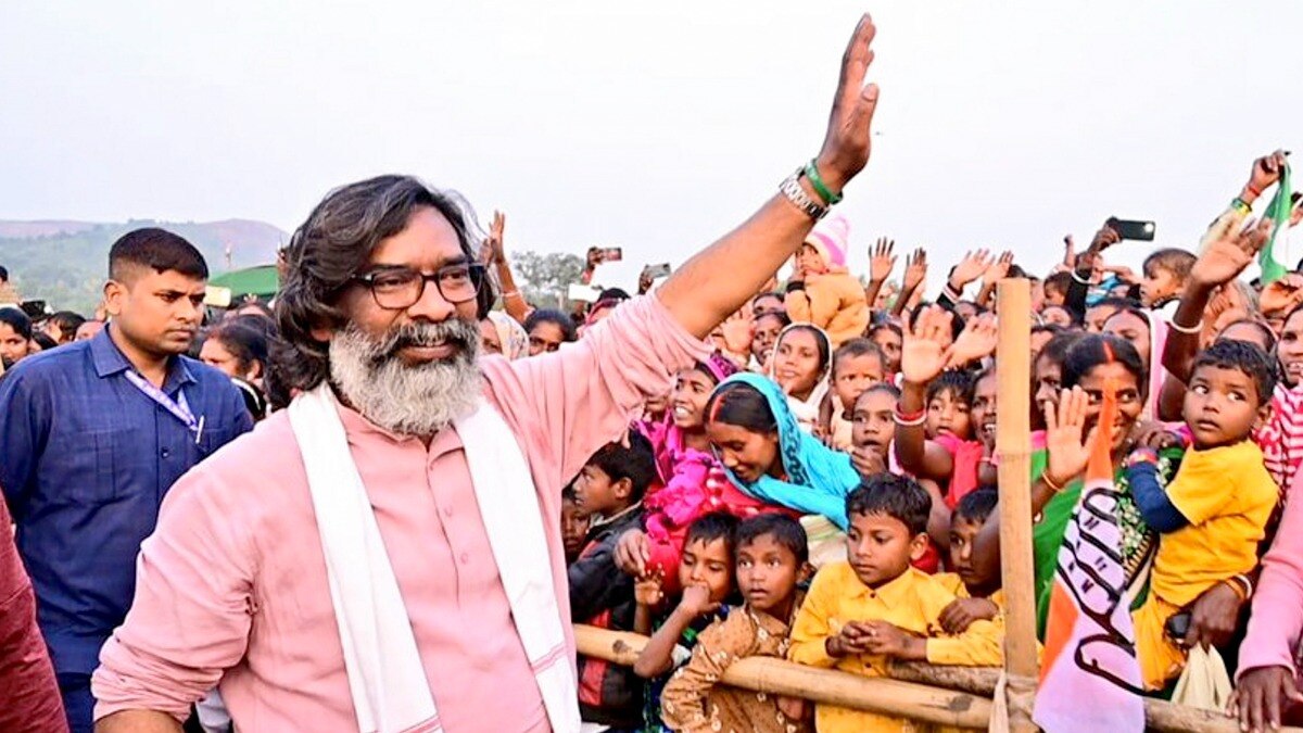 जेएमएम ने जारी किया एग्जिट पोल (फोटो: PTI)