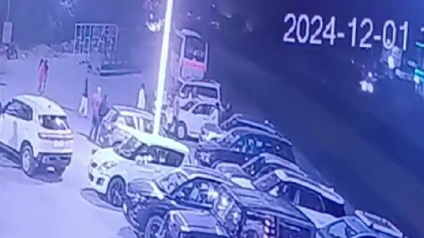 चोरी की वारदात सीसीटीवी में हुई कैद