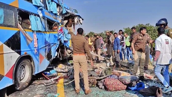 कन्नौज सड़क हादसा 