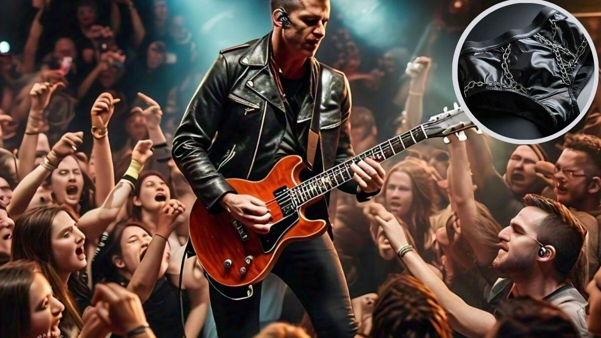 कंसर्ट के लिए बनाया गया खास अंडरवियर (फोटो - Meta AI)