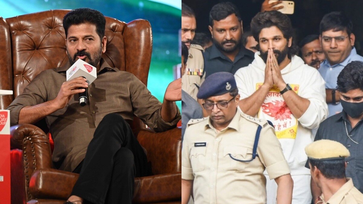 तेलंगाना सीएम रेवंत रेड्डी, अल्लू अर्जुन