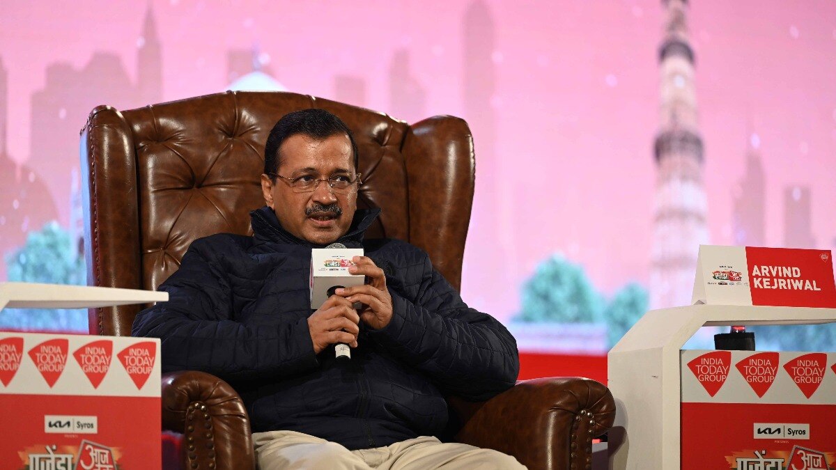 एजेंडा आजतक - अरविंद केजरीवाल