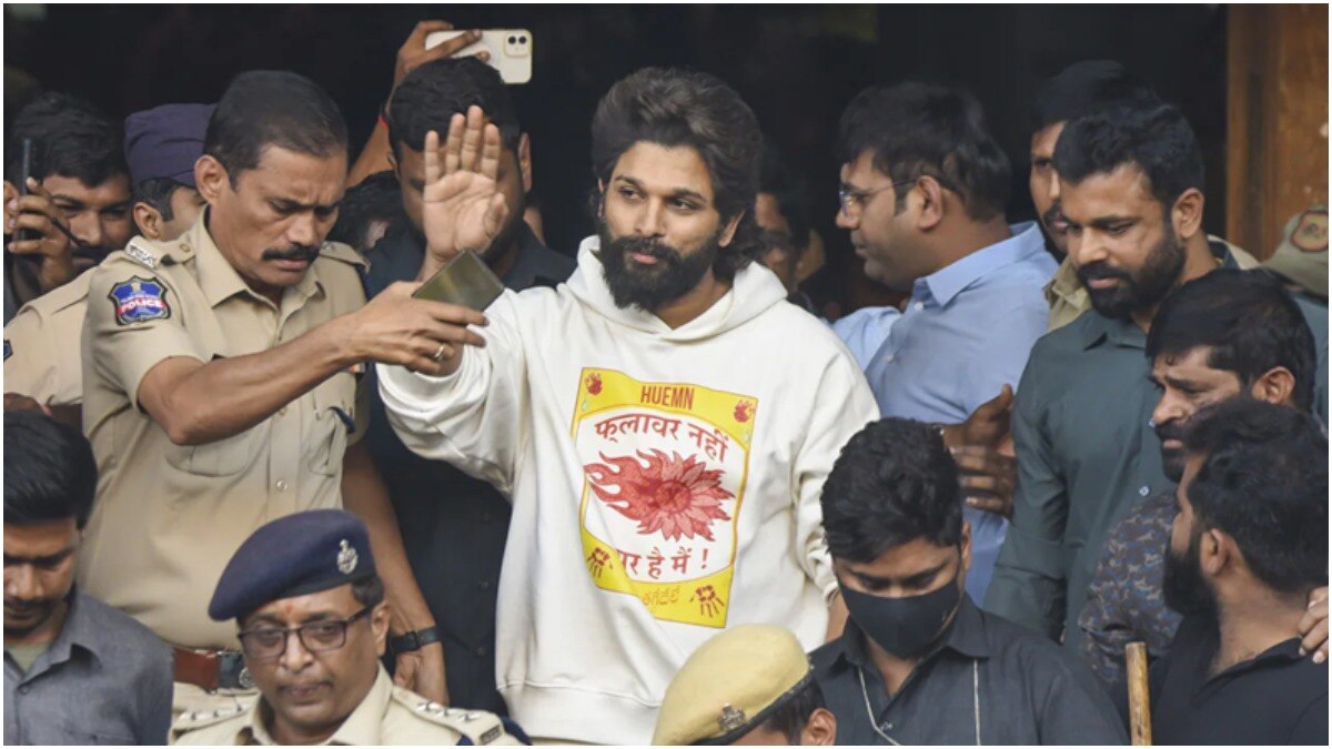 अल्लू अर्जुन बने कैदी नंबर 7697, जेल की कोठरी में रात भर फर्श पर सोए... खाना भी नहीं खाया