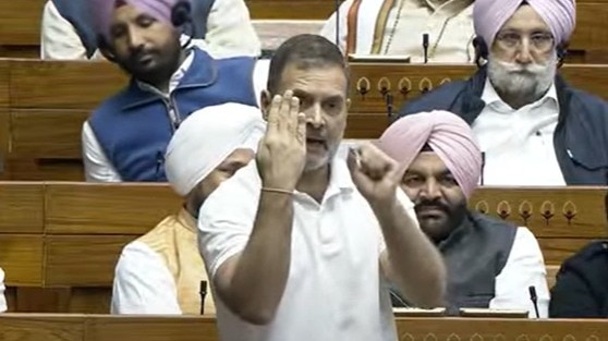 नेता प्रतिपक्ष राहुल गांधी ने सदन में की आरक्षण और जाति जनगणना पर बात