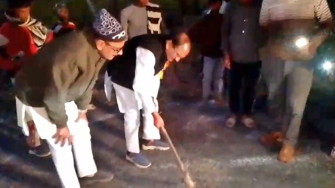 बीजेपी विधायक विनोद शंकर अवस्थी का वीडियो वायरल 