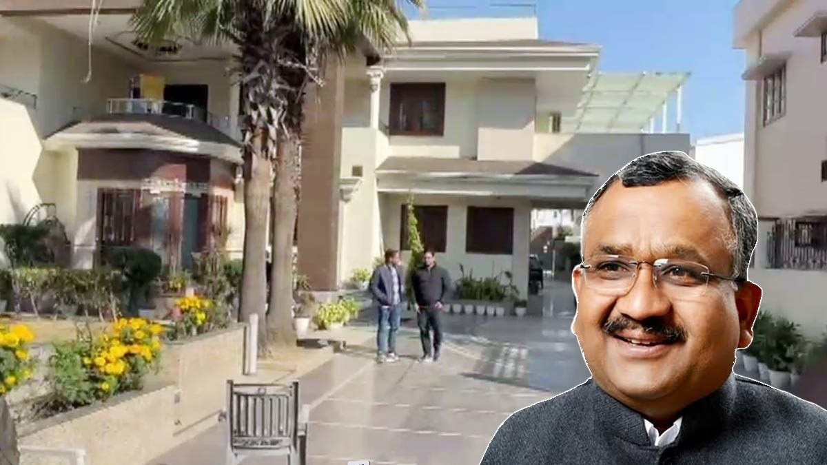 कांग्रेस नेता राजीव जैन के घर ED की छापेमारी 