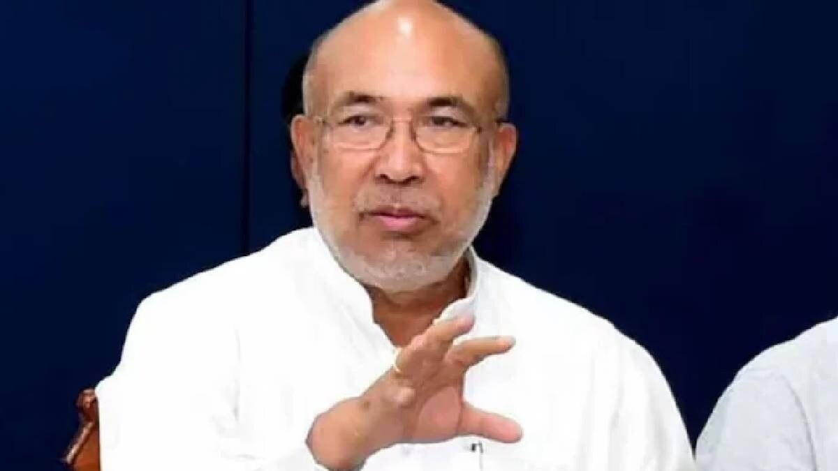 मणिपुर के मुख्यमंत्री एन. बीरेन सिंह