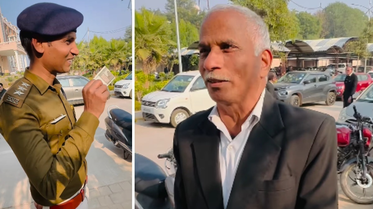 DSP संतोष पटेल ने वकील से डिजिटल अरेस्ट के बारे में पूछा.