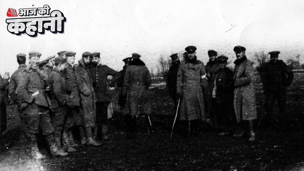 प्रथम विश्वयुद्ध में क्रिसमस पर युद्ध विराम (Getty)