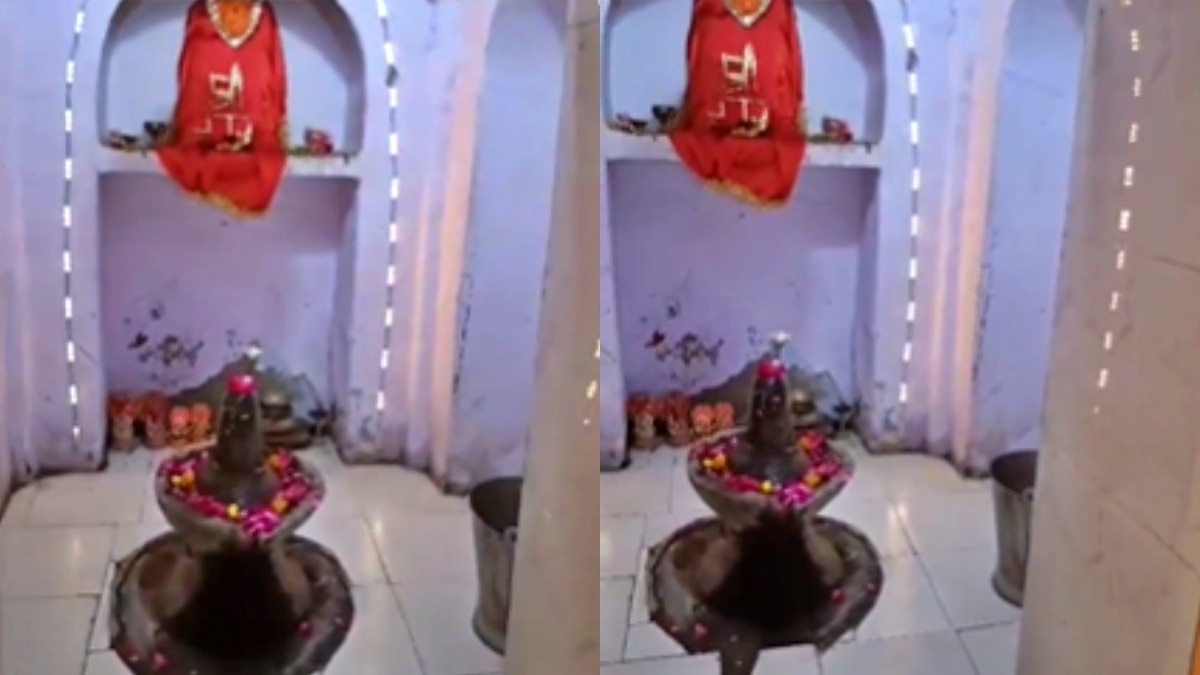 लखनऊ में कॉम्प्लेक्स के बेसमेंट मंदिर होने का दावा 