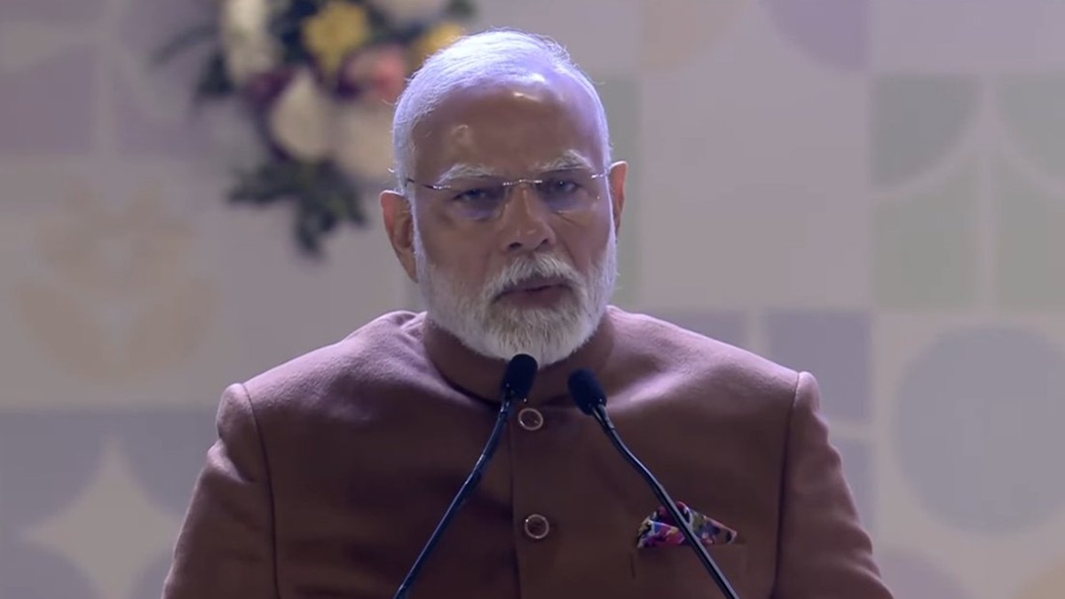 प्रधानमंत्री नरेंद्र मोदी ने भारत मंडपम में ग्रामीण भारत महोत्सव का उद्घाटन किया. (Photo: X/@BJPIndia)