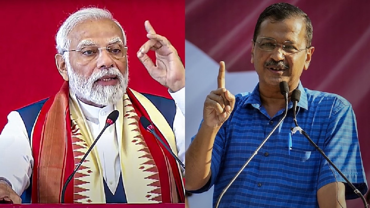 नरेंद्र मोदी और अरविंद केजरीवाल