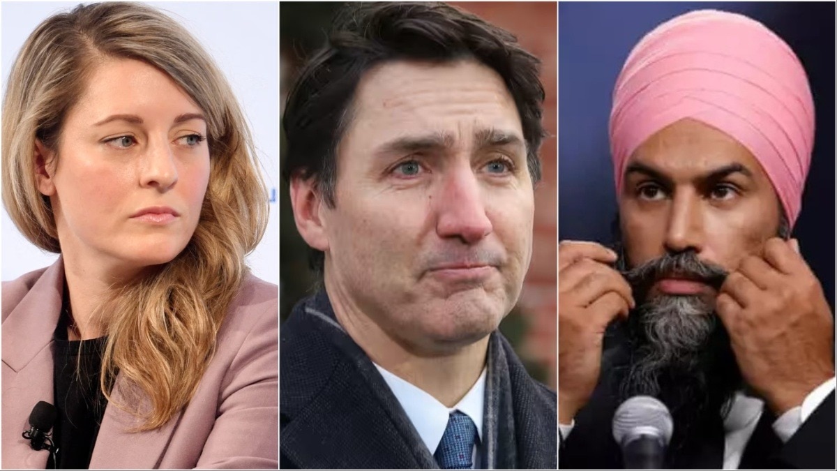 जस्टिन ट्रूडो के इस्तीफे की घोषणा पर उनके सहयोगी और विपक्षी प्रतिक्रिया दे रहे हैं (Photo- Reuters)