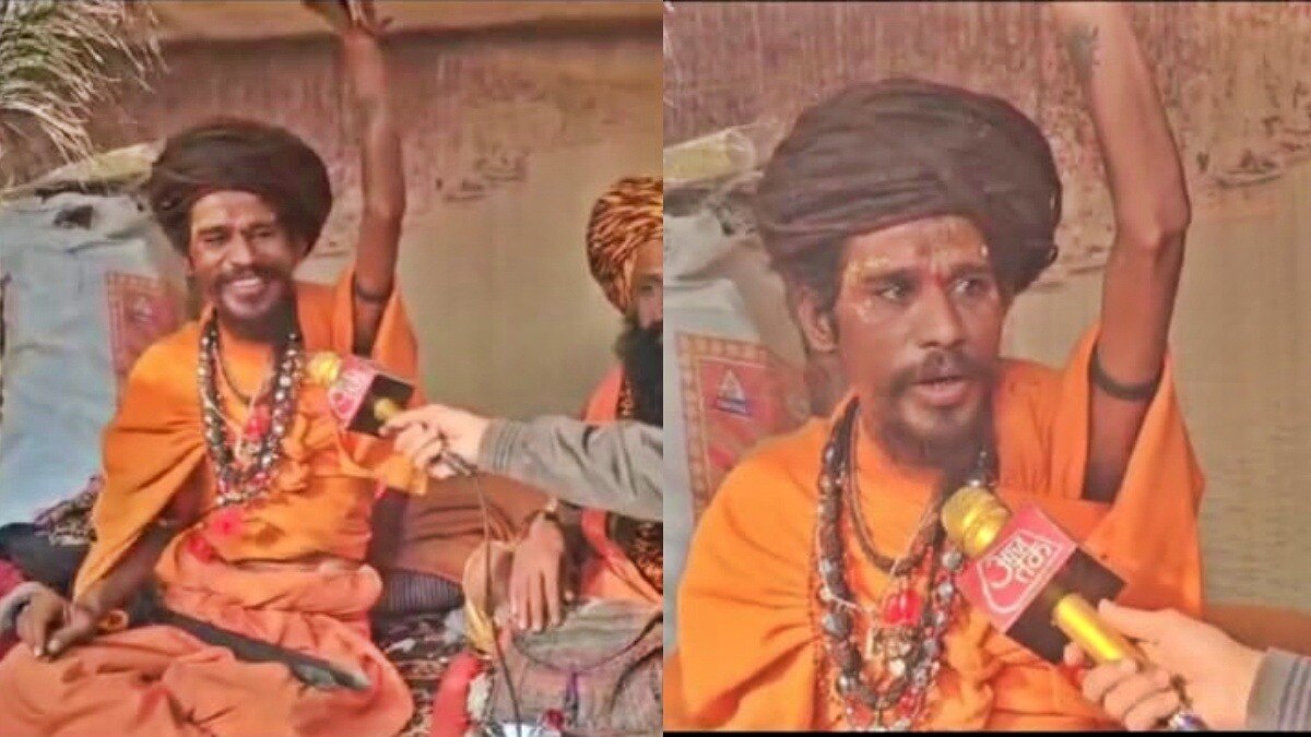 यूट्यूबर को चिमटे से पीटने वाले बाबा 