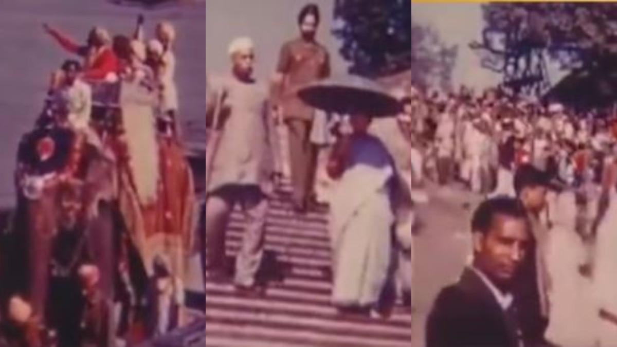 आजाद भारत में पहले कुंभ की तस्वीरें( Image Credit-Doordarshan)