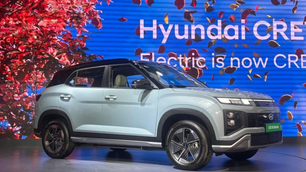 Hyundai Creta EV: ऑटो एक्सपो में हुंडई ने लॉन्च की 'क्रेटा इलेक्ट्रिक', 473KM की रेंज और 58 मिनट में चार्ज, इतनी है कीमत - Hyundai Creta EV Electric SUV launched with 473km