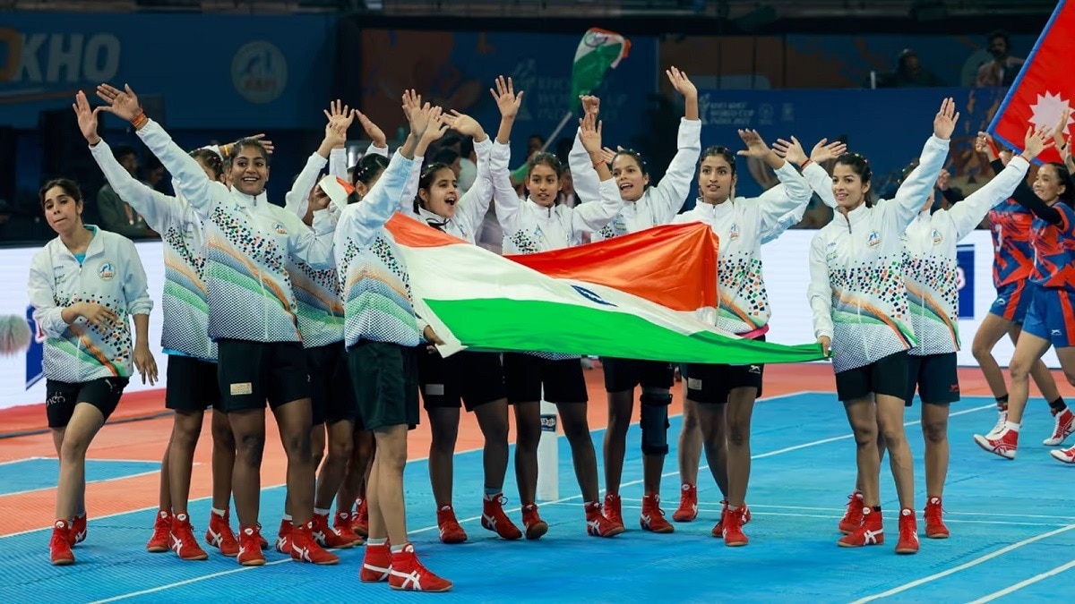 भारतीय महिला खो-खो टीम.