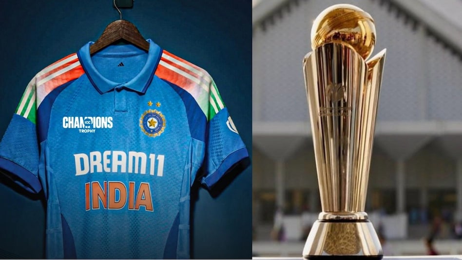 चैम्पियंस ट्रॉफी से पहले शुरू हो गया नया बखेड़ा, Team India की नई जर्सी पर पाकिस्तान का नहीं नाम 2 चैम्पियंस ट्रॉफी