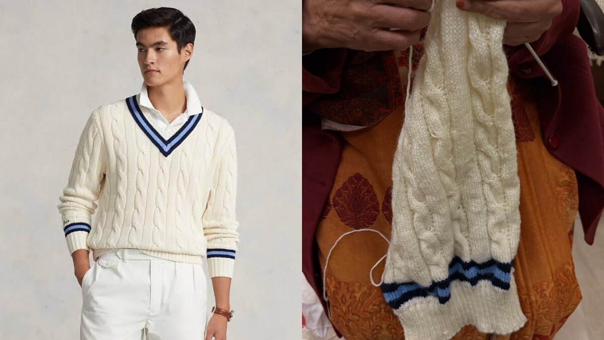 बेटे की ख्वाहिश को मां ने बनाया हकीकत, खुद बुन डाली 31 हजार का स्वेटर!( Image Credit-@SandeepMall)