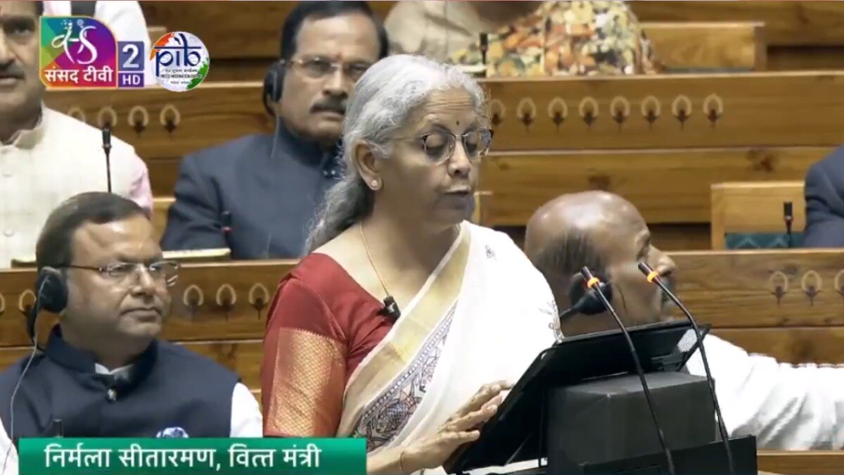 वित्त मंत्री निर्मला सीतारमण.