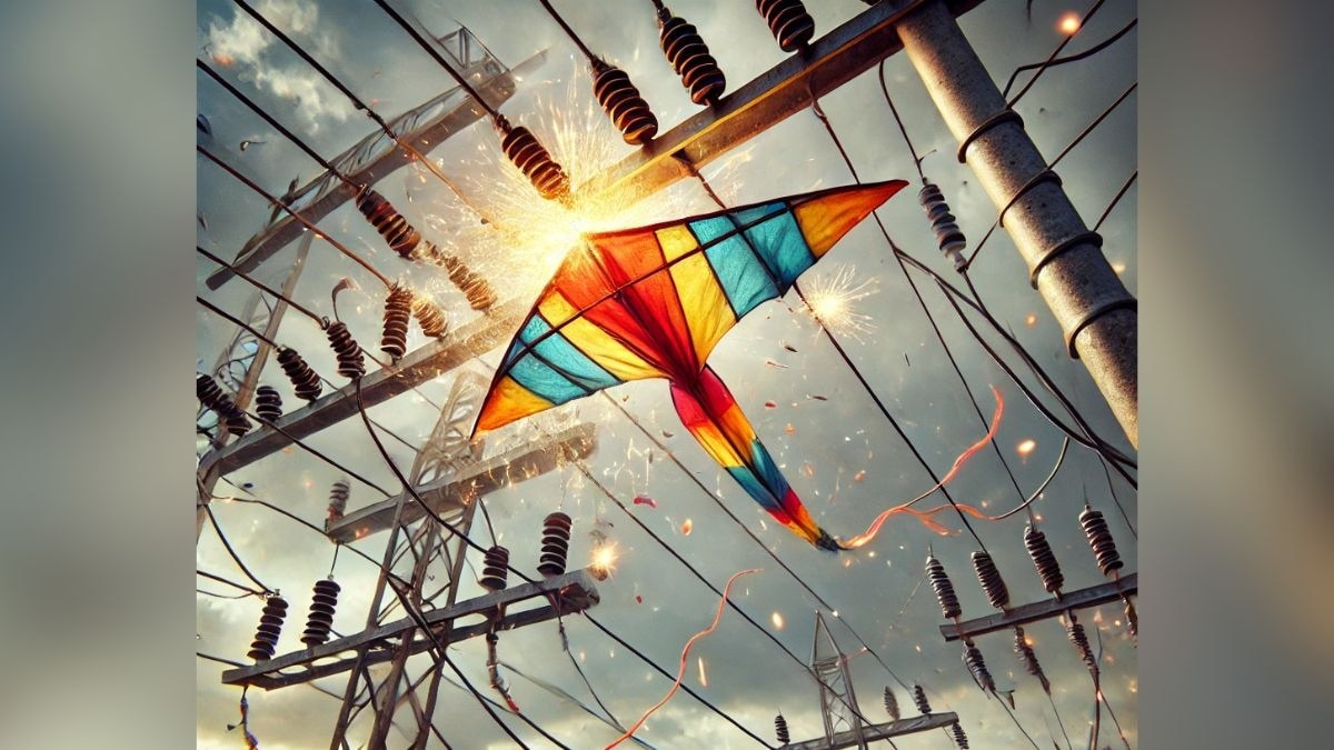 चाइनीज मांझे ने ली जान. (Photo: AI)