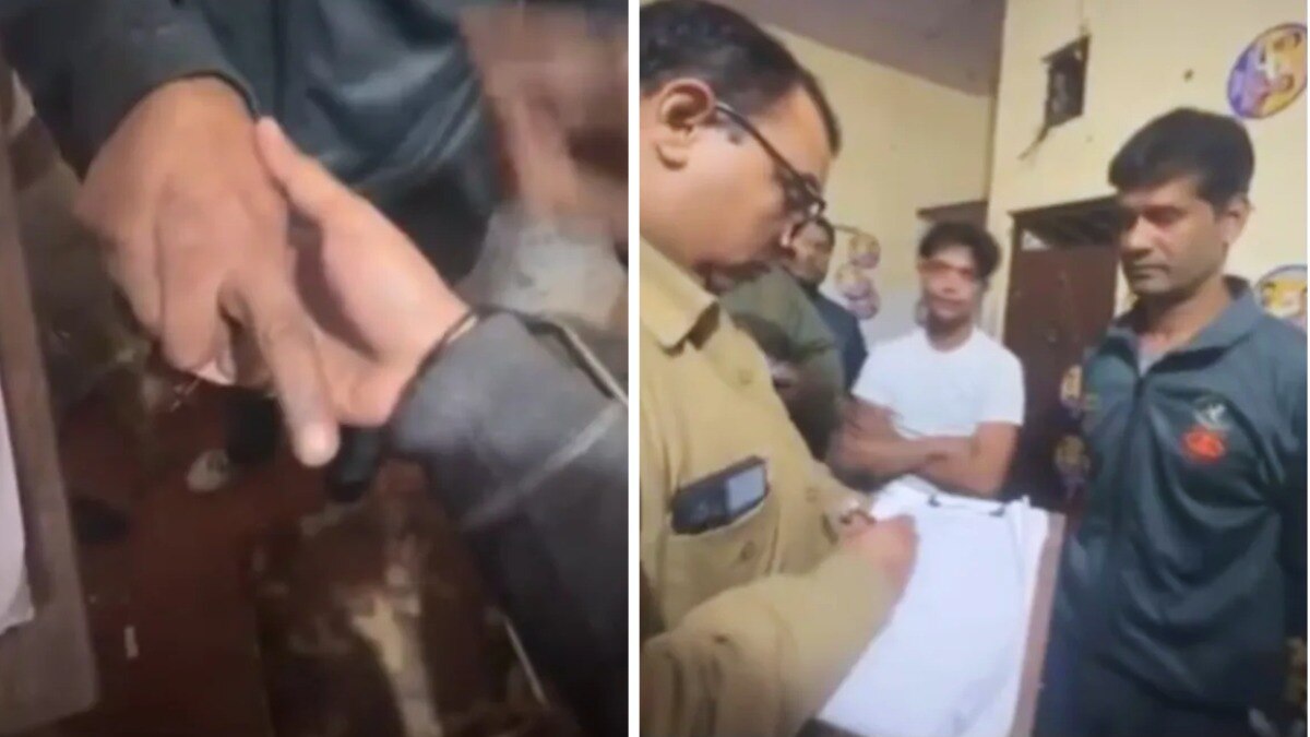 गांधी नगर के वोटर ने जबरन स्हायी लगाने का आरोप लगाया है