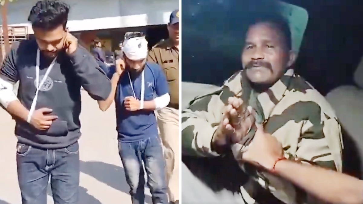 Police SI को बंधक बनाकर मारपीट करने के मामले में दो आरोपी गिरफ्तार.