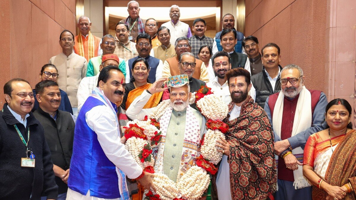 मोदी से मिले बिहार के एनडीए सांसद