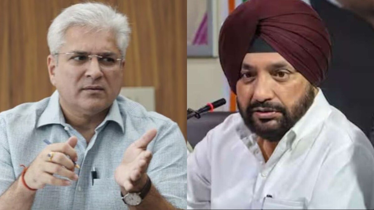 Kailash Gehlot and Arvinder Singh Lovely. (फाइल फोटो)