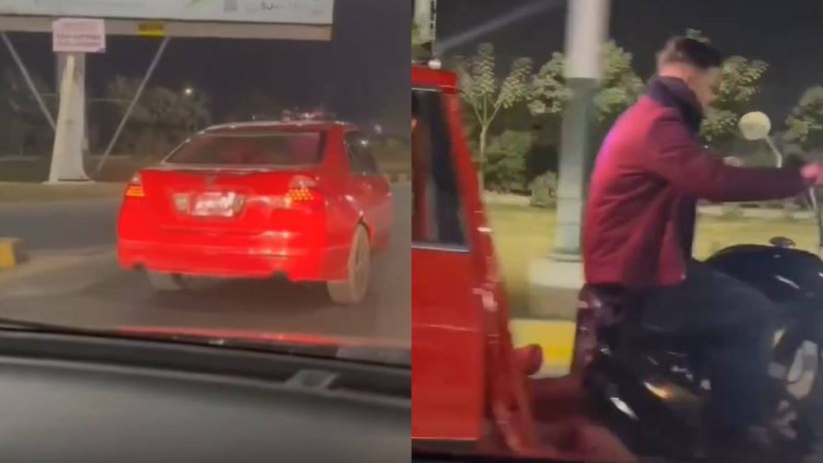 जब पाकिस्तान में दिखी अनोखी कार (Photo Credit-@carsofpakistan_cop)