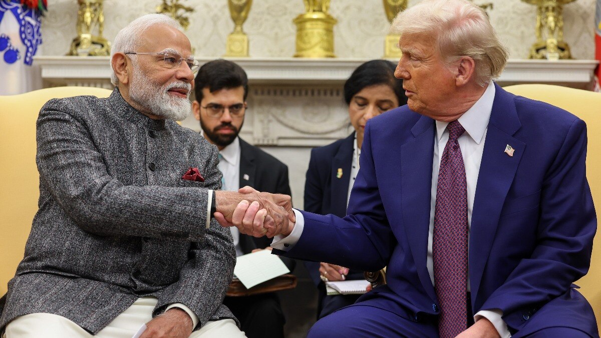 प्रधानमंत्री नरेंद्र मोदी और राष्ट्रपति डोनाल्ड ट्रंप