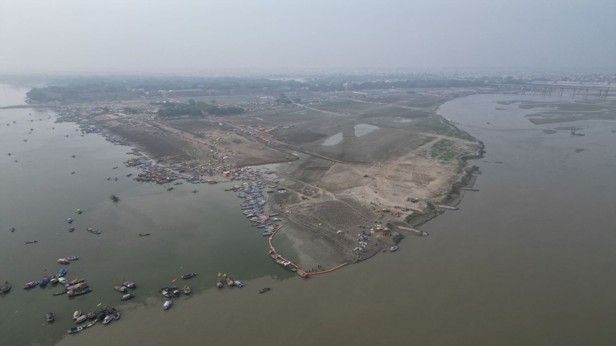 16000 मजदूरों ने 80 दिन में तैयार किया संगम नोज