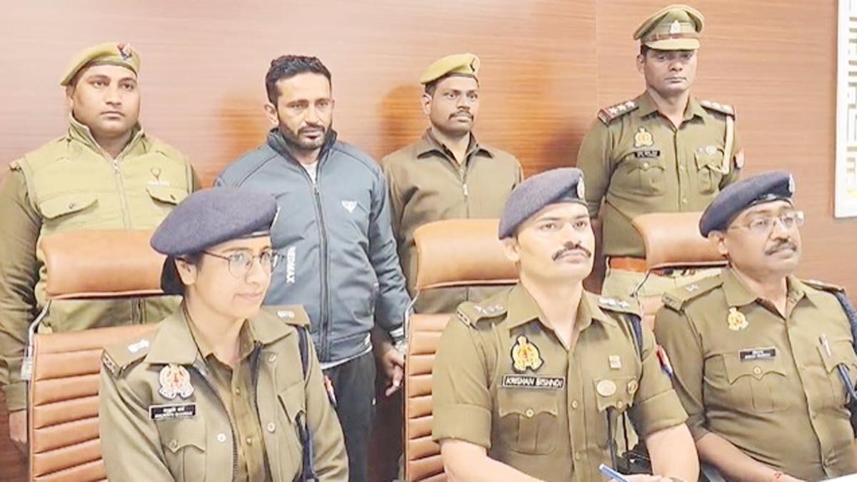 हथियार सप्लाई करने वाला संभल हिंसा का आरोपी गुलाम गिरफ्तार