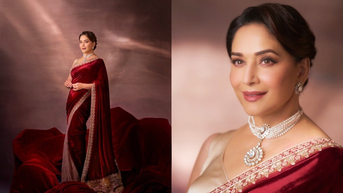 माधुरी दीक्षित का रॉयल लुक