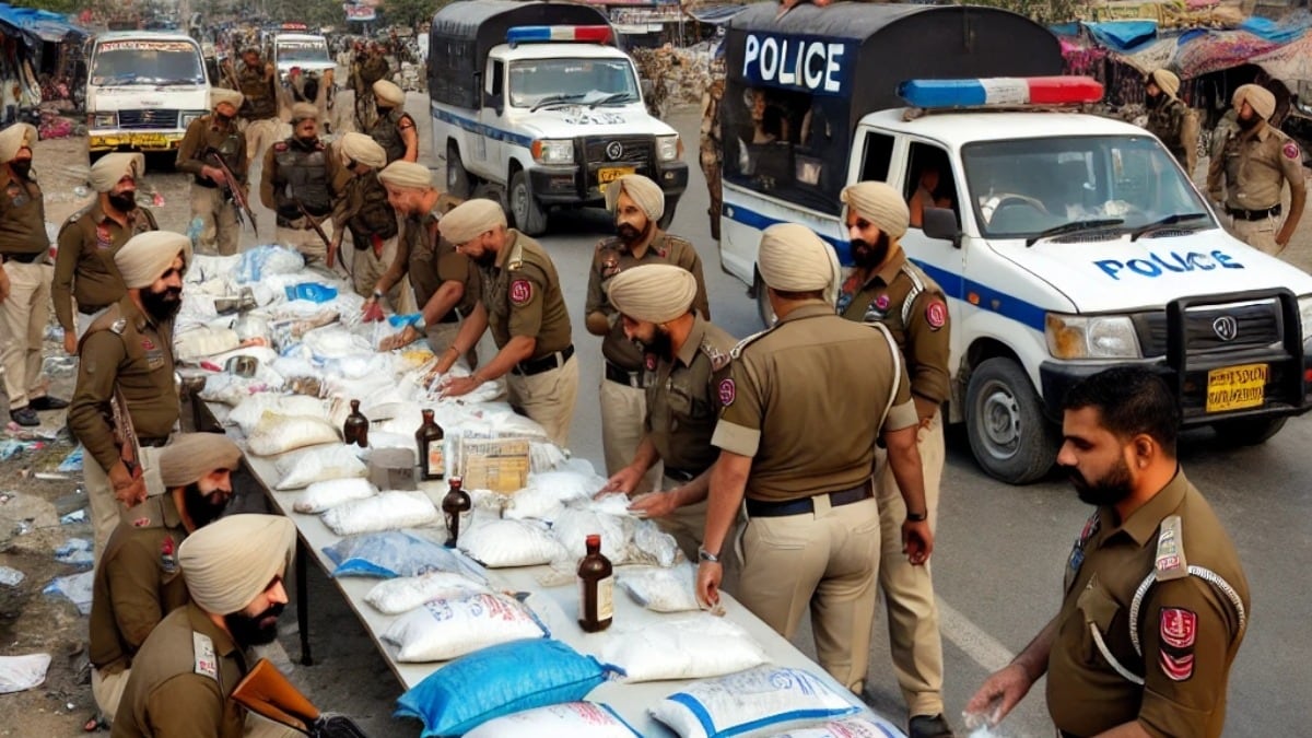 पंजाब में नशे के खिलाफ बड़ी कार्रवाई... 687 ठिकानों पर छापेमारी, 111 तस्कर गिरफ्तार - Big action against drugs in Punjab 687 locations raided 111 smugglers arrested lclcn - AajTak