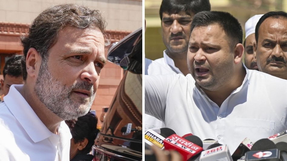 बिहार चुनाव से पहले SIR पर सियासी संग्राम: विपक्ष एकजुट, राहुल गांधी के नेतृत्व में चुनाव आयोग मार्च बिहार चुनाव से पहले SIR पर सियासी संग्राम: विपक्ष एकजुट, राहुल गांधी के नेतृत्व में चुनाव आयोग मार्च