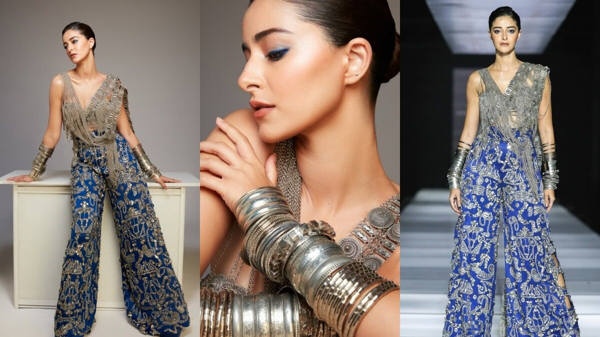 अनन्या का शानदार रैंप लुक