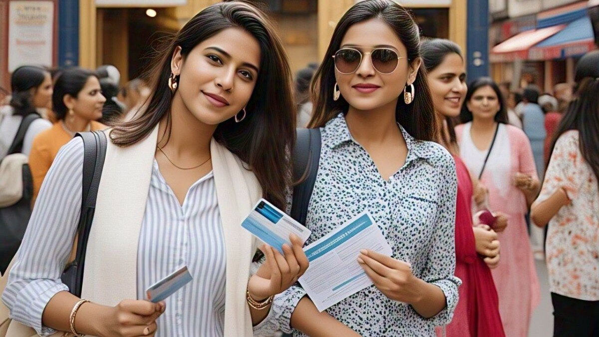 भारत में महिला खाताधारकों की संख्या बढ़ी है. (फोटो- AI/META)