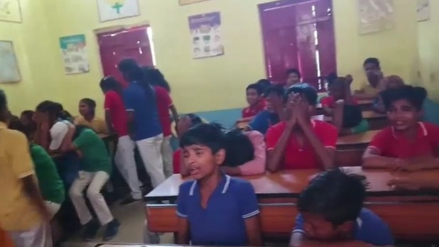 Student cried on teacher retirement