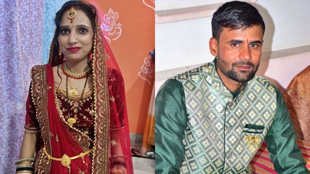 हत्यारोपी पत्नी शिवानी और मृतक पति दीपक 