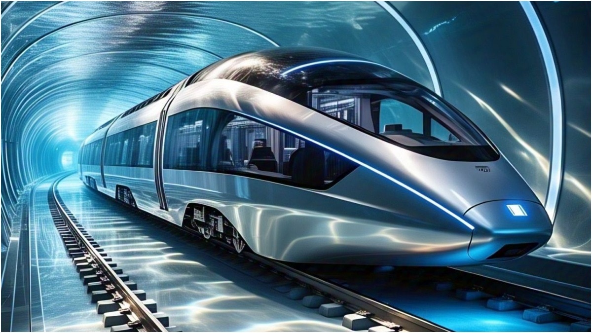 Dubai to Mumbai direct underwater Train