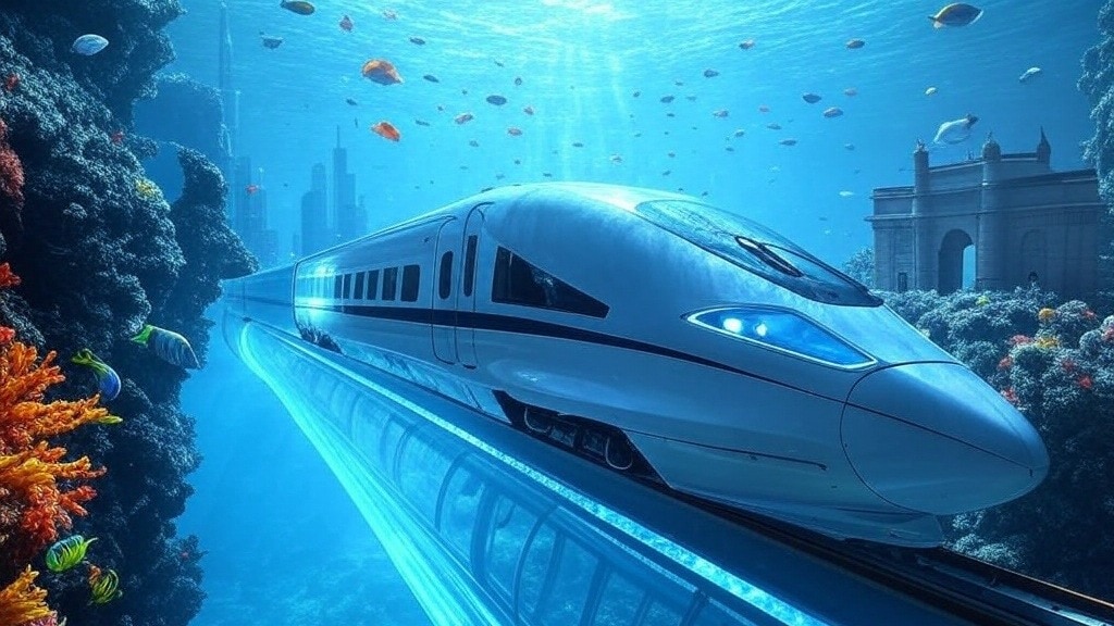 दुबई से मुंबई की यात्रा हवाई जहाज से भी जल्दी होगी पूरी. (फोटो- ai)