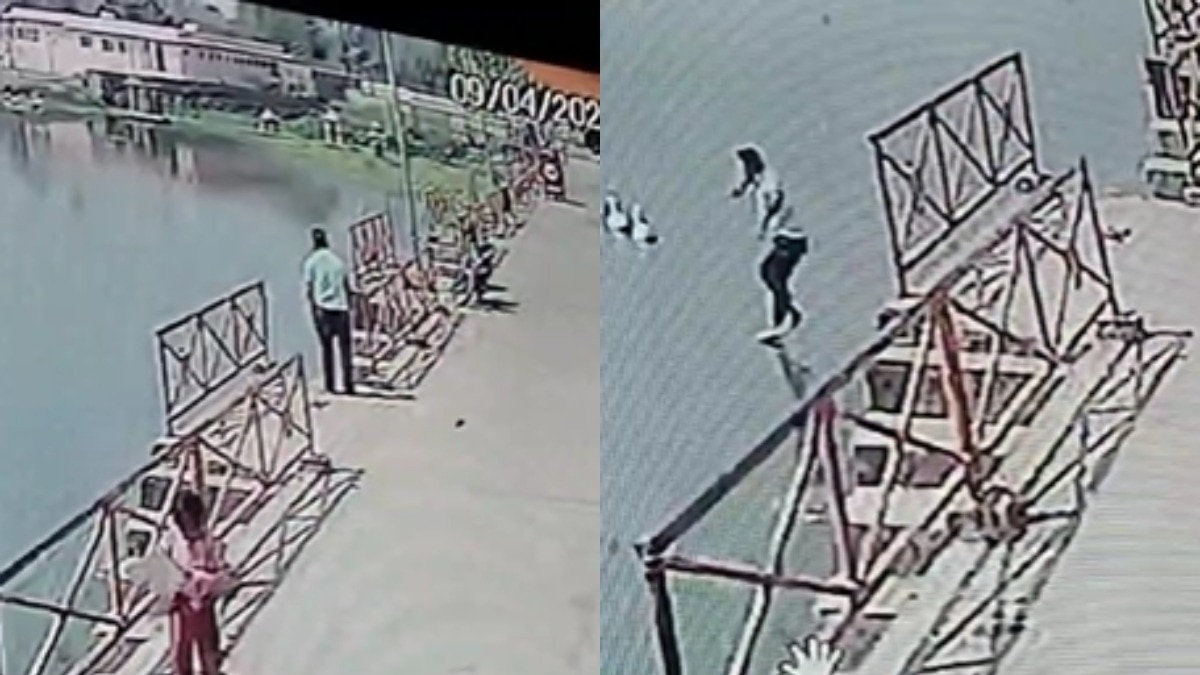 घटना CCTV में कैद.