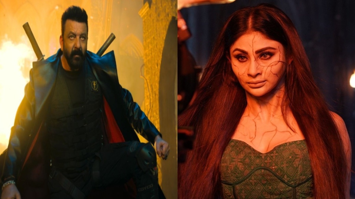 Mouni Roy,Sanjay Dutt