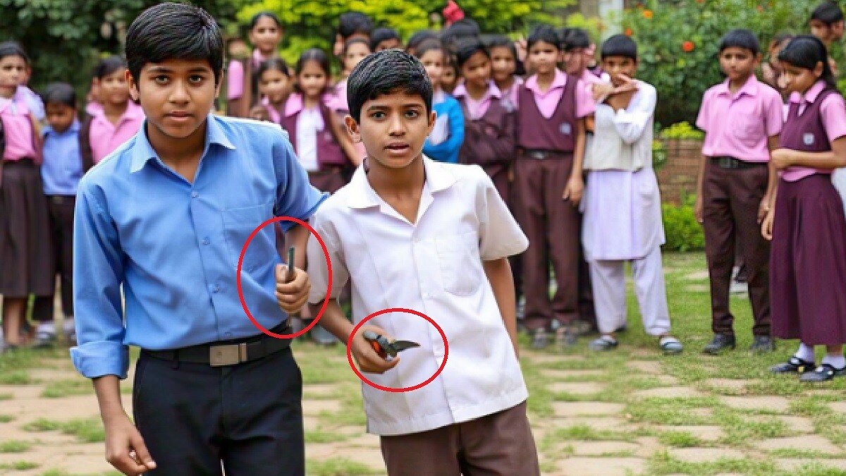 दोनों छात्रों के बीच महज एक पेंसिल को लेकर झगड़ा हुआ था