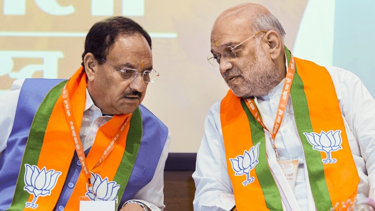 Amit Shah and JP Nadda